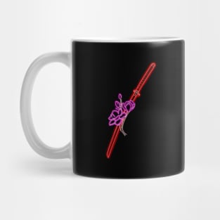 Neon katana Mug